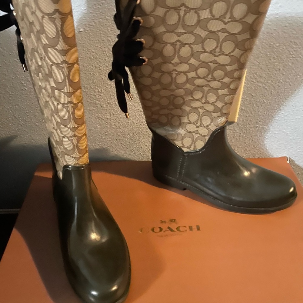 Coach Rain boots